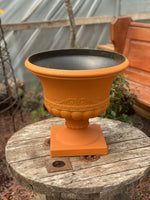 Woolley Moor Nurseries Urn Planter "Aged Rust" - 40cm - Woolley Moor Nurseries